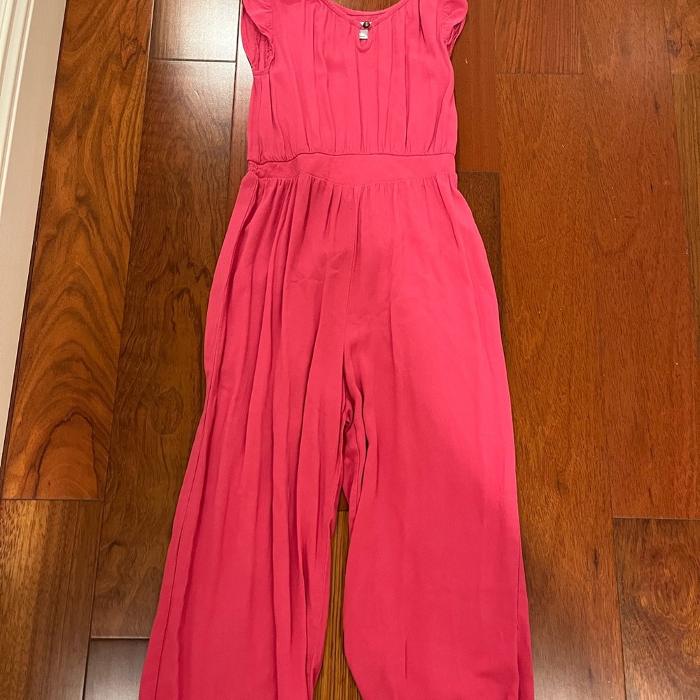Old navy Pink Sleeveless Jumpsuit girls